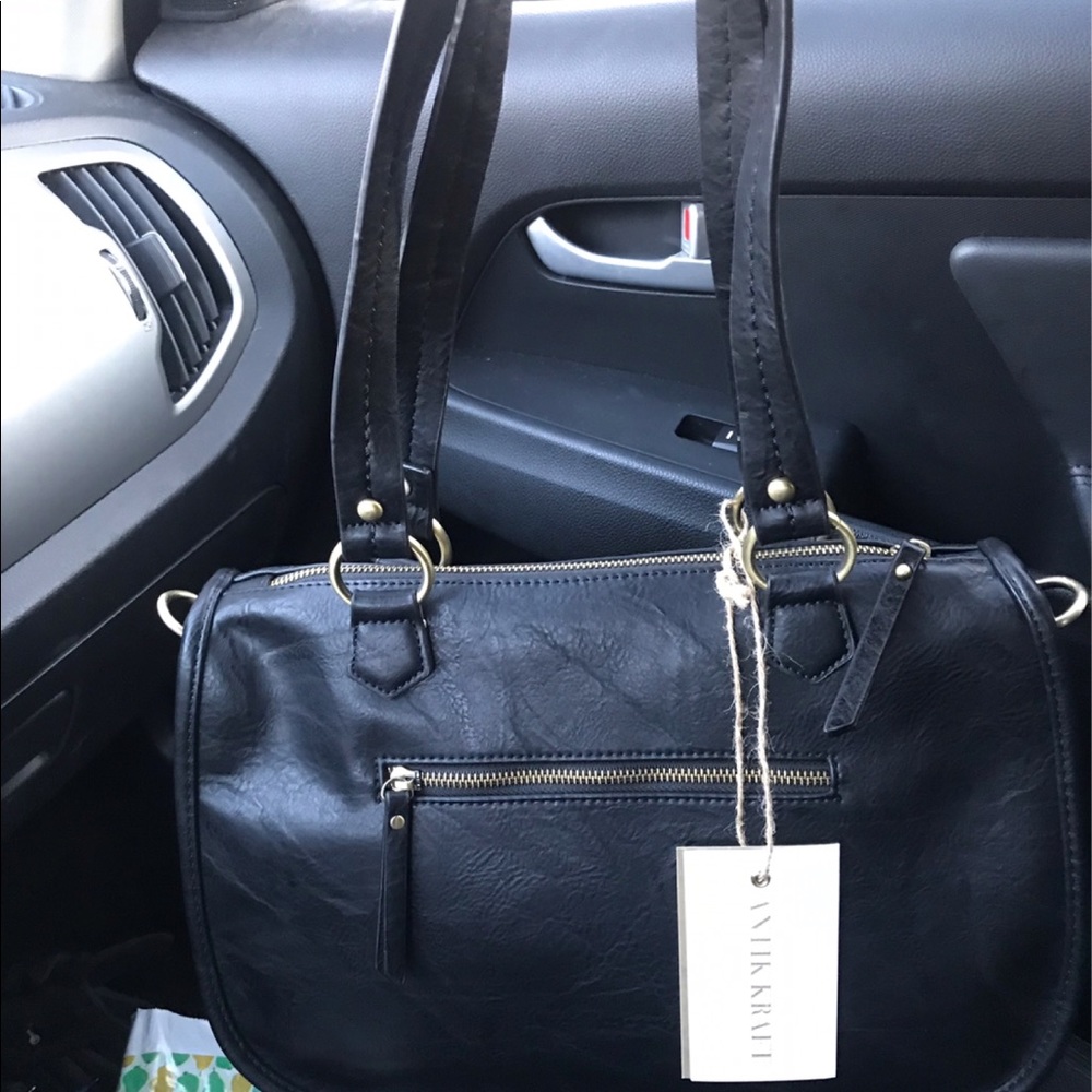 Anthropologie Black bag